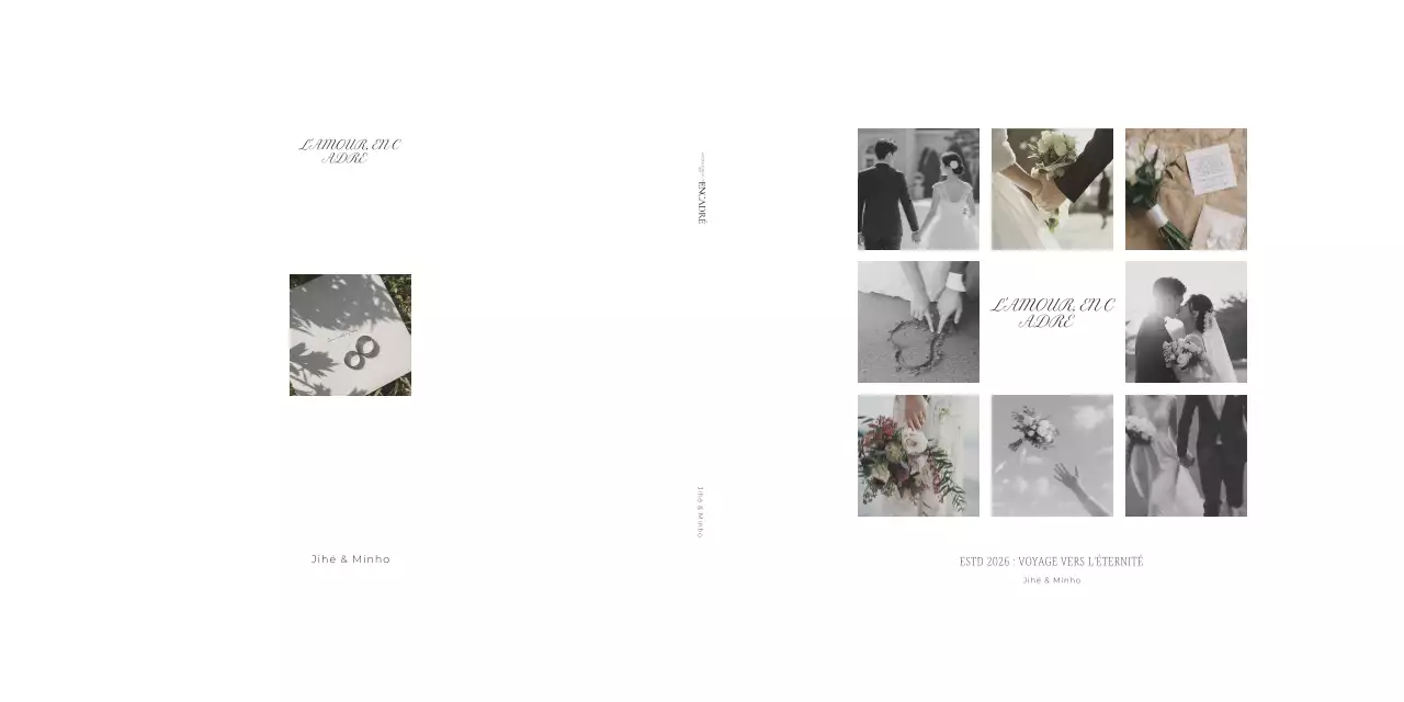 Anniversaire de mariage simple et blanc