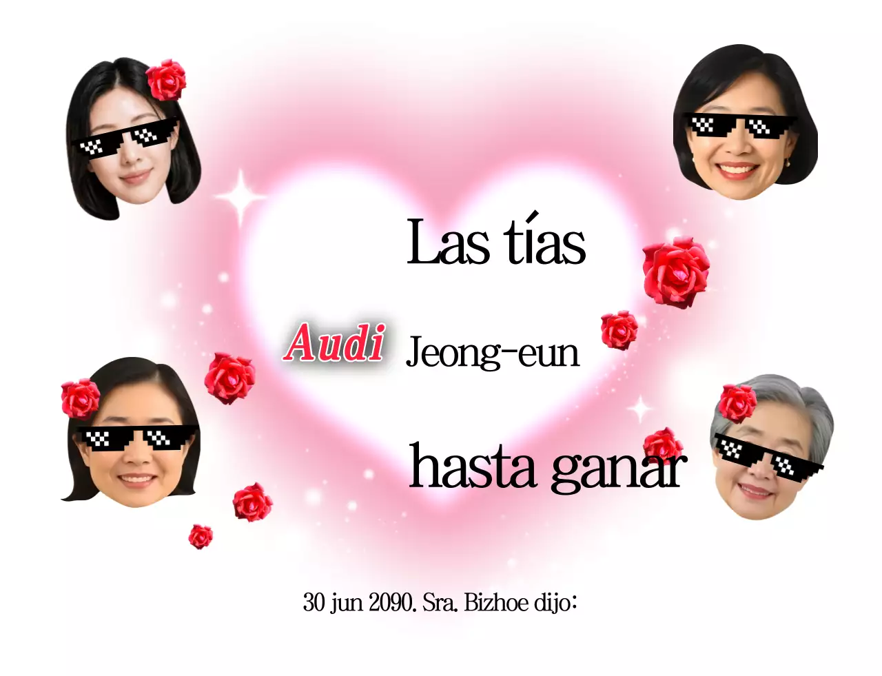 Conmemorativo de la amistad Pink Simple