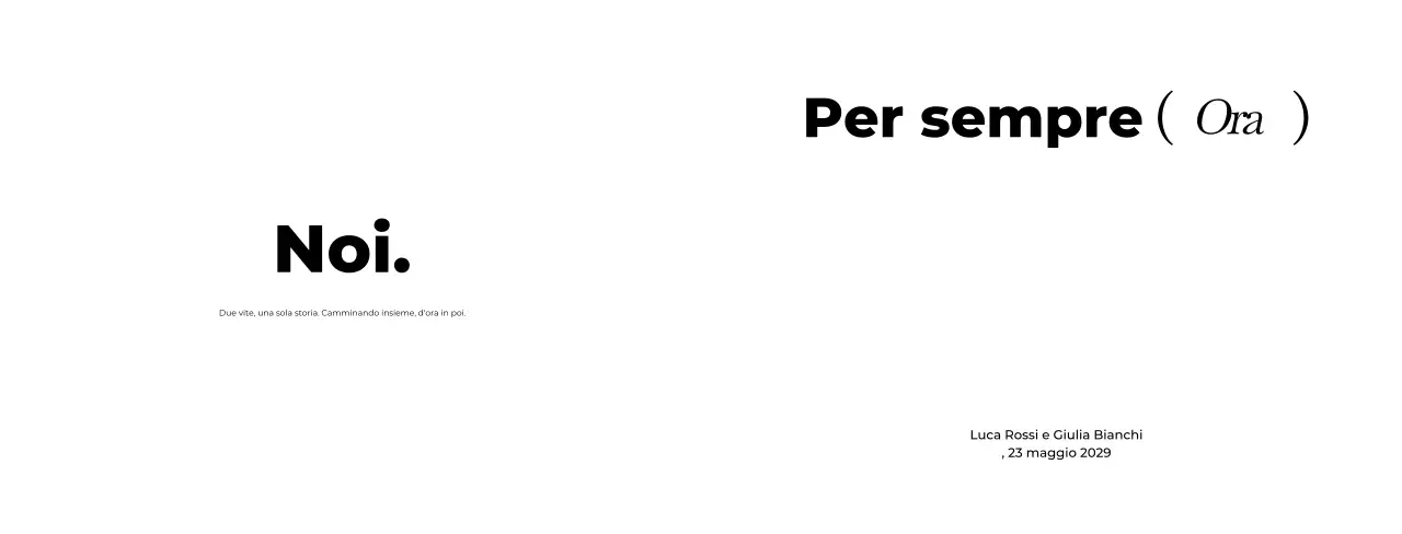 Invito di nozze bianco e pulito