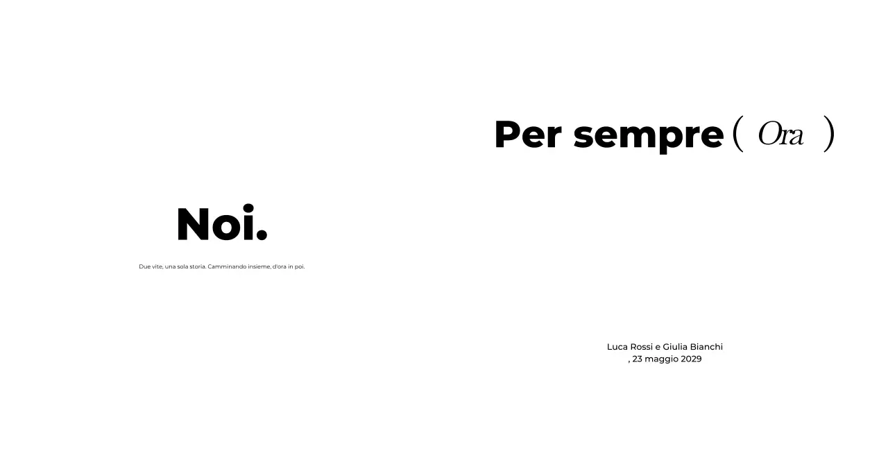 Guida al matrimonio minimalista in bianco