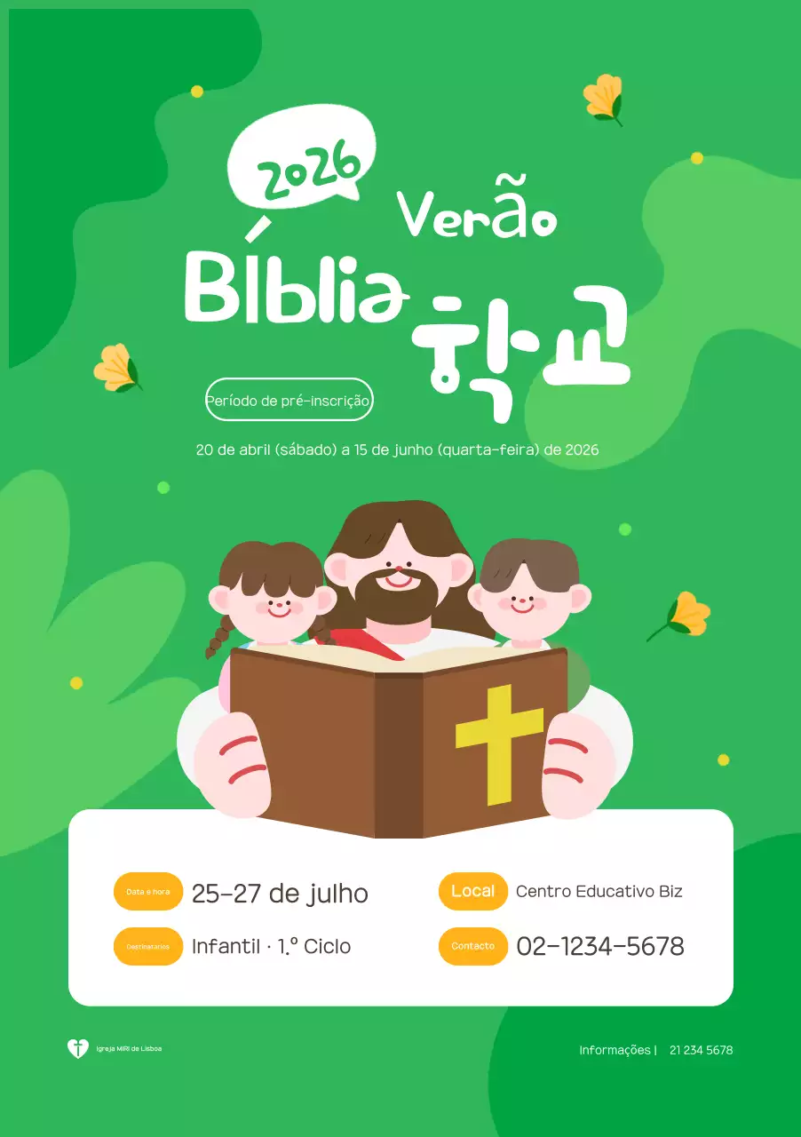 Guia Simples e Ecológico para Escola Bíblica de Verão