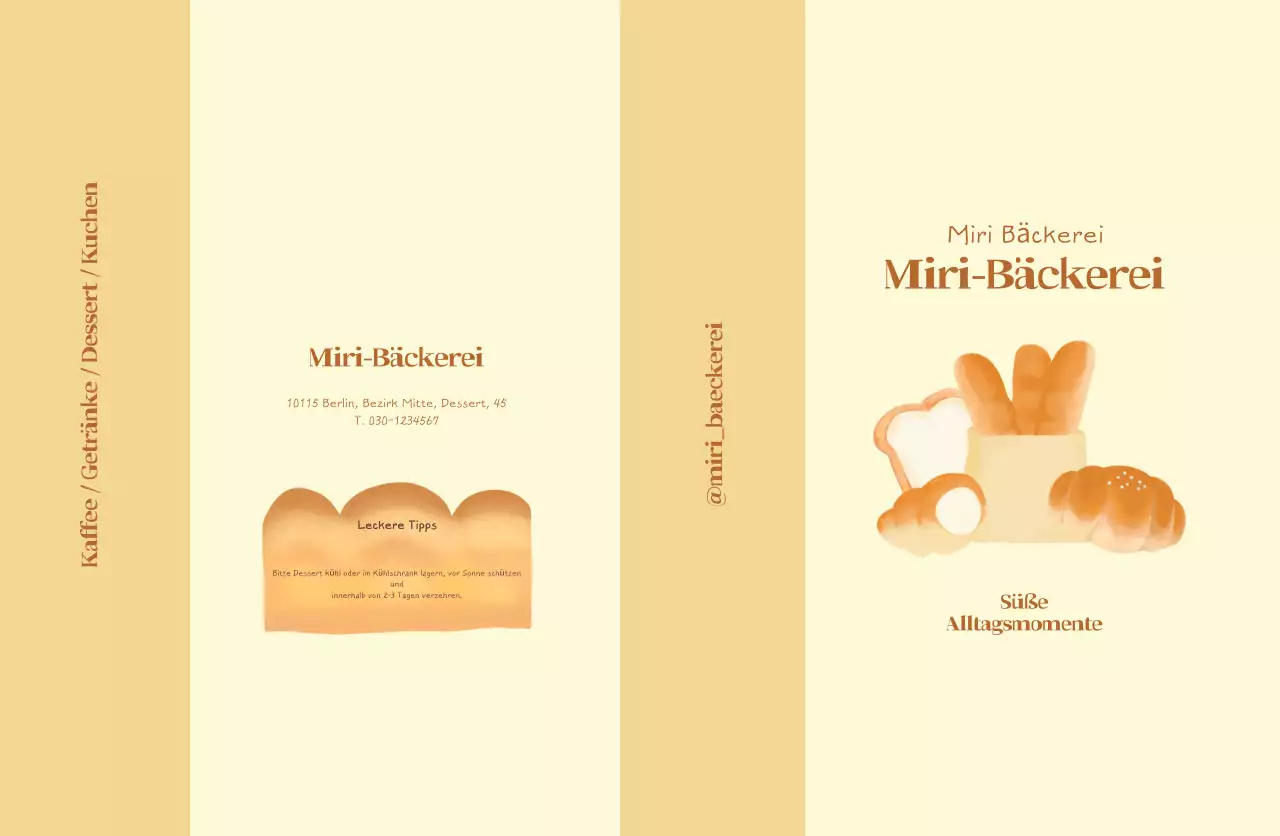 Beige Simple Bakery Promotion