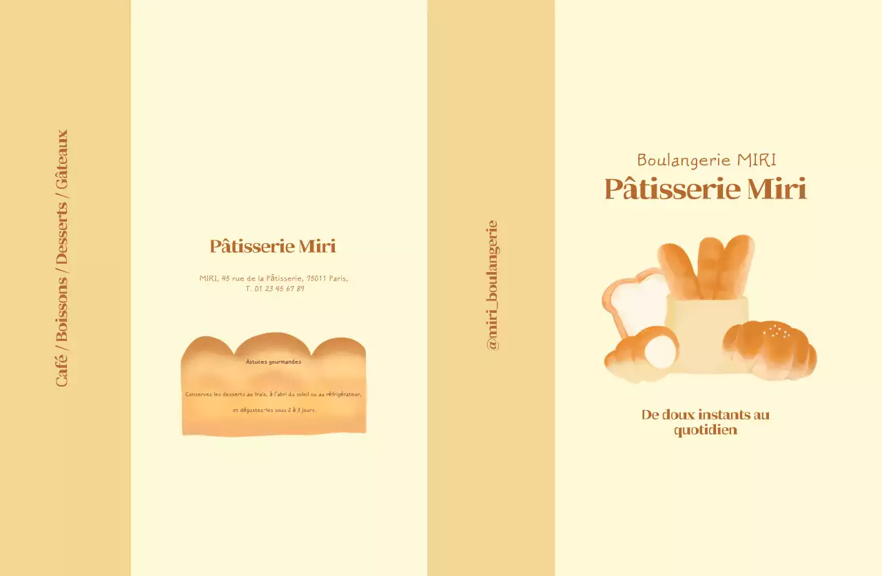 Promotion Beige Simple Bakery