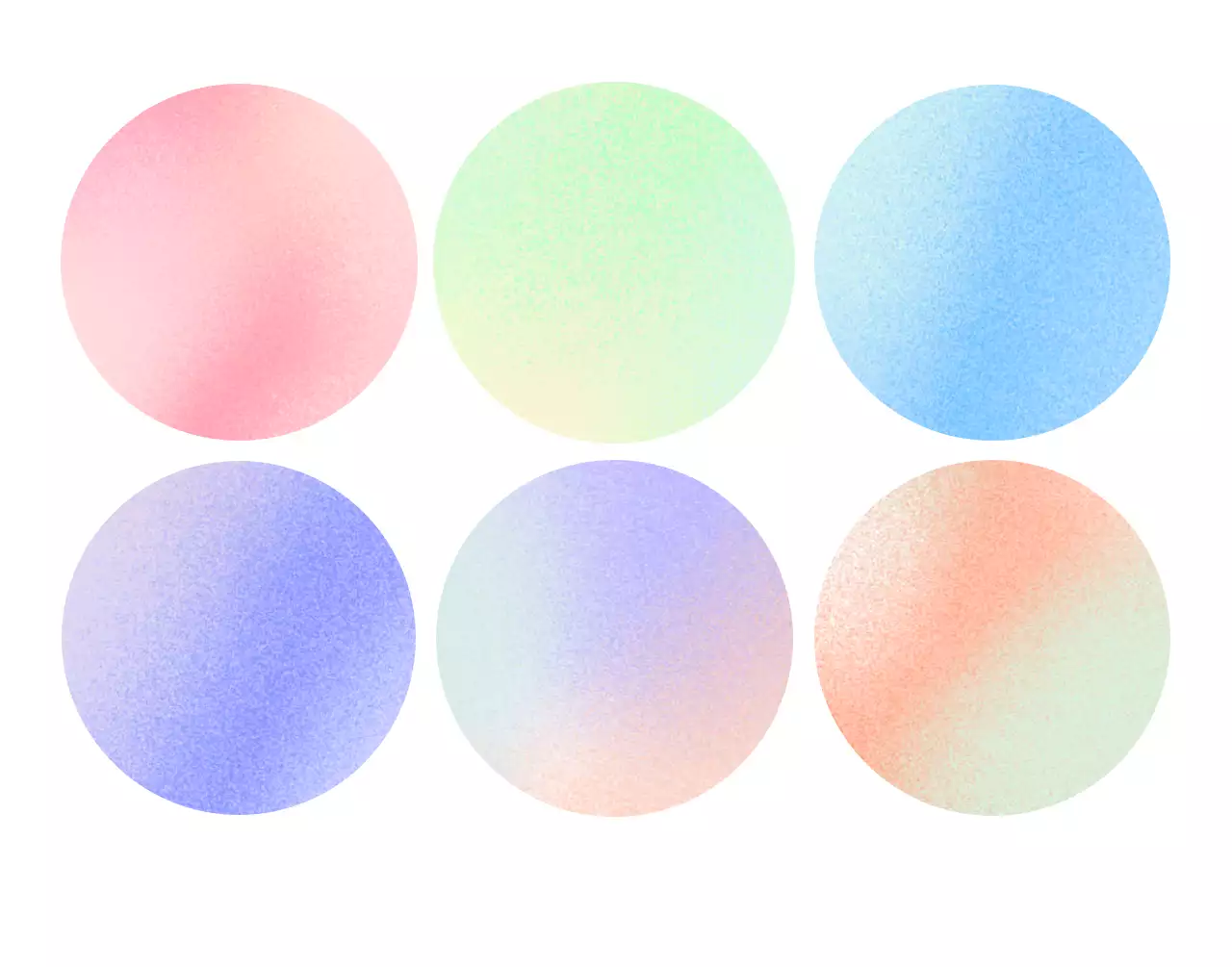 Design com uma combinação de cores menta fofa