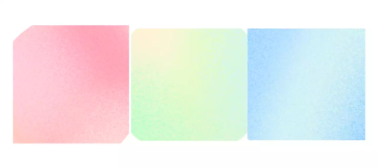 Cadre photo minimaliste avec fond rose, vert clair et bleu ciel