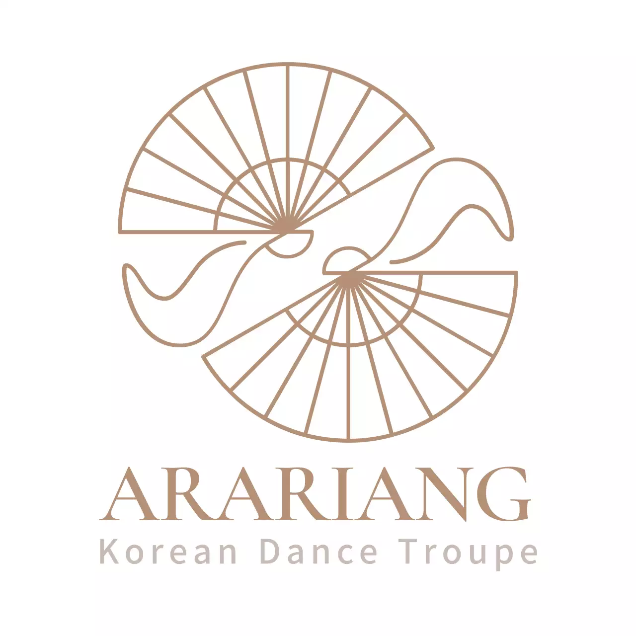 베이지 심플 한국적 무용 홍보