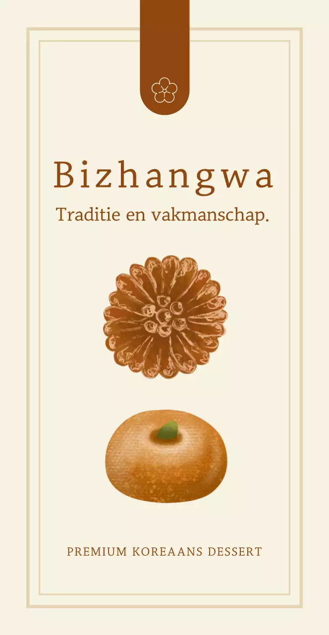 Beige Traditioneel Traditioneel Snoepgoed Merk Promotie