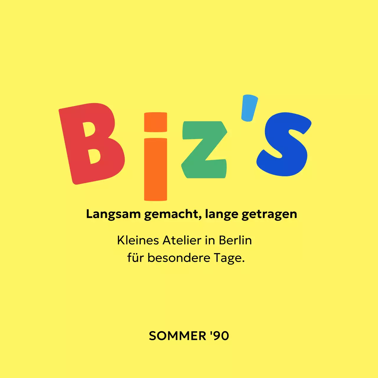 Logo-Promotion von Yellow Pop Biz