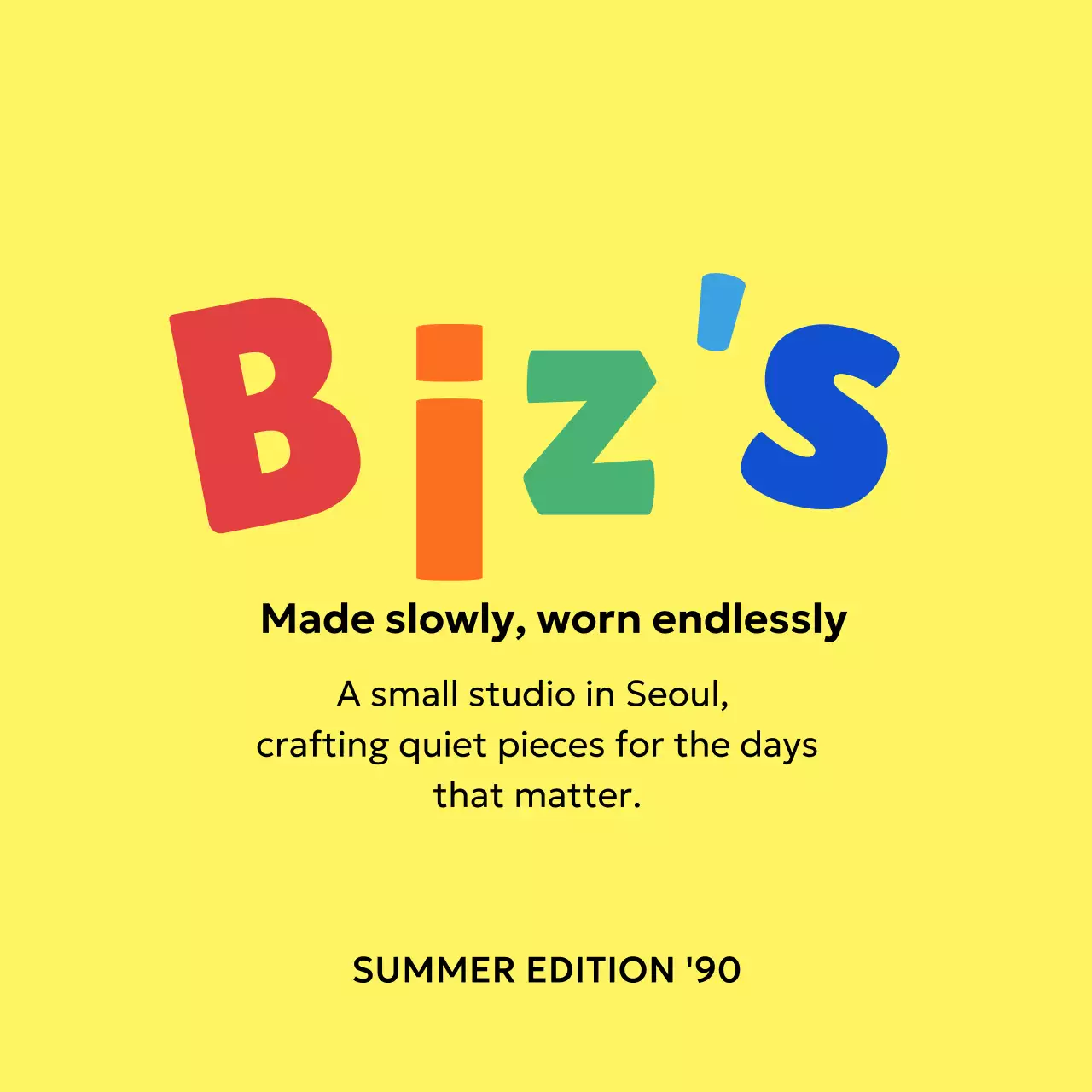 Promosi logo Yellow Pop Biz