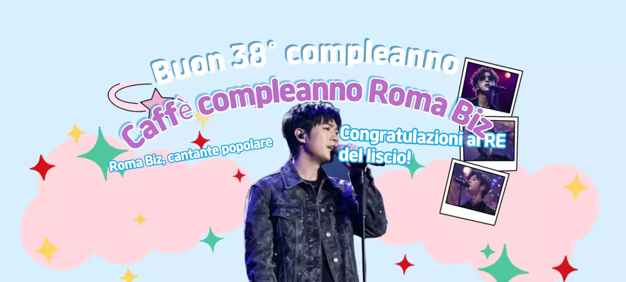 Festa di compleanno in azzurro cielo