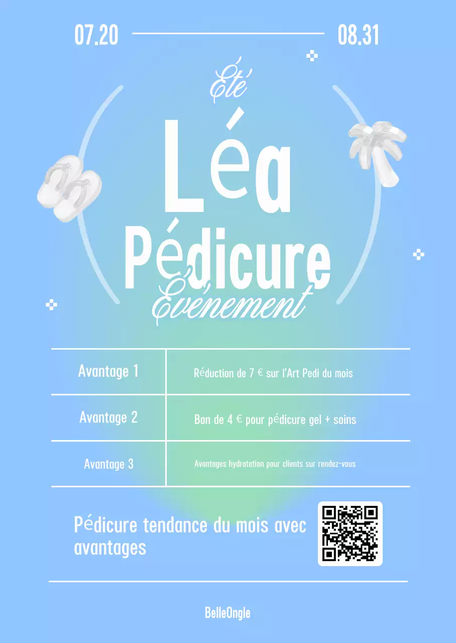 Guide des événements simples bleus