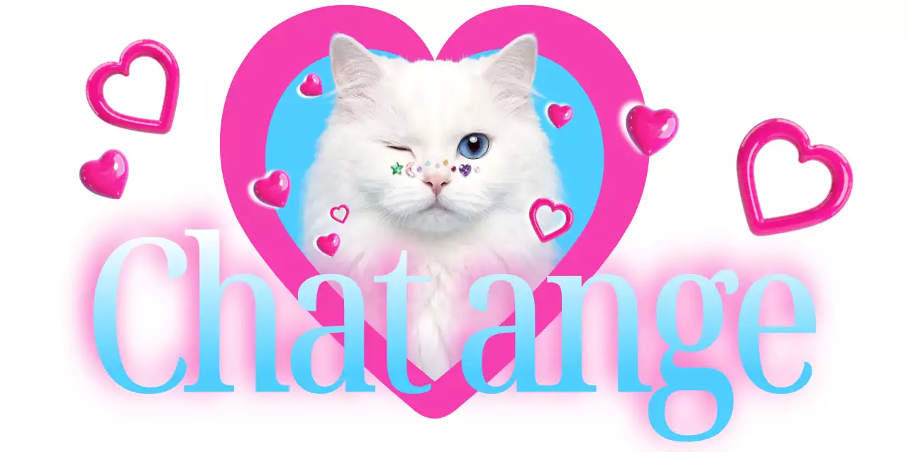 Articles mignons pour chats roses