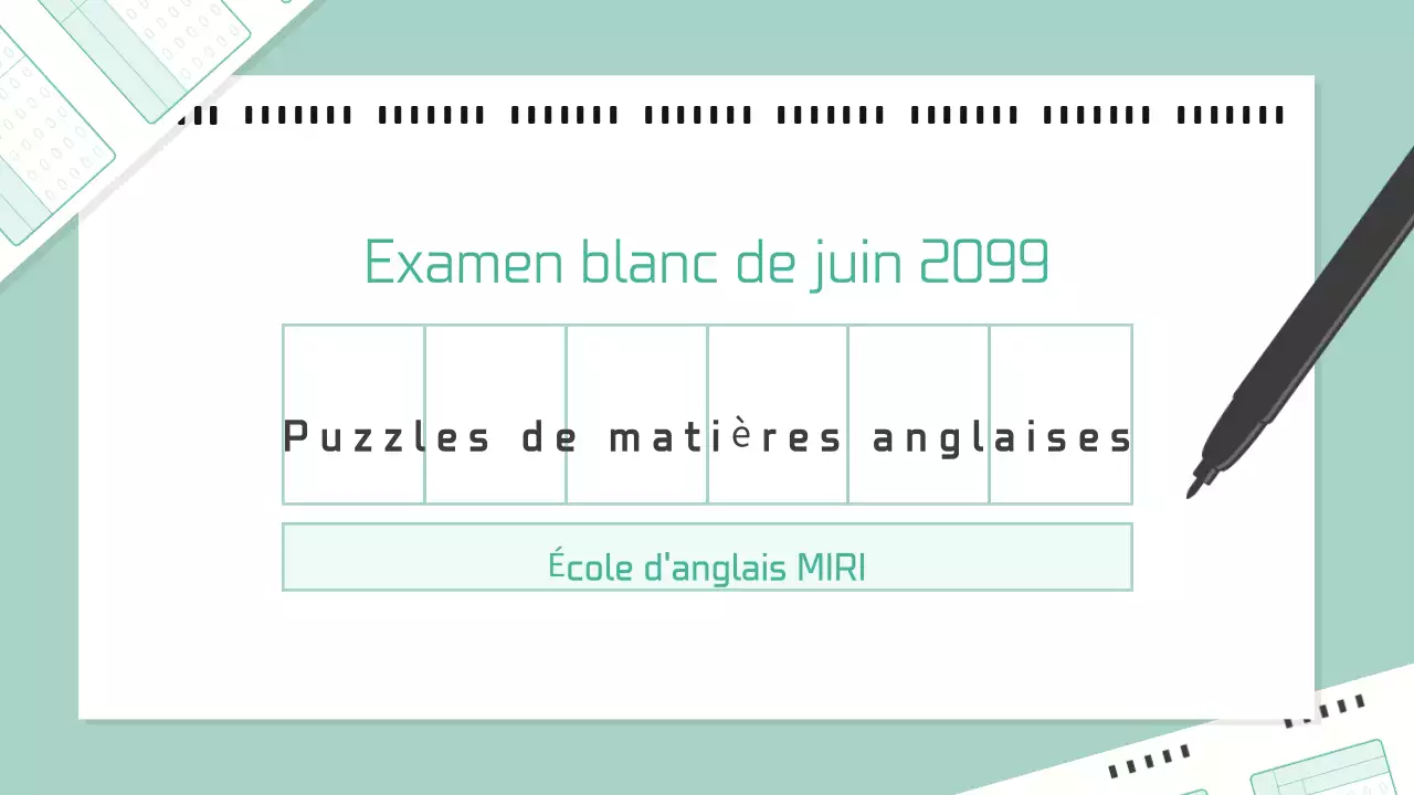 Ressources gratuites d'Abstracts pour l'examen pratique d'anglais