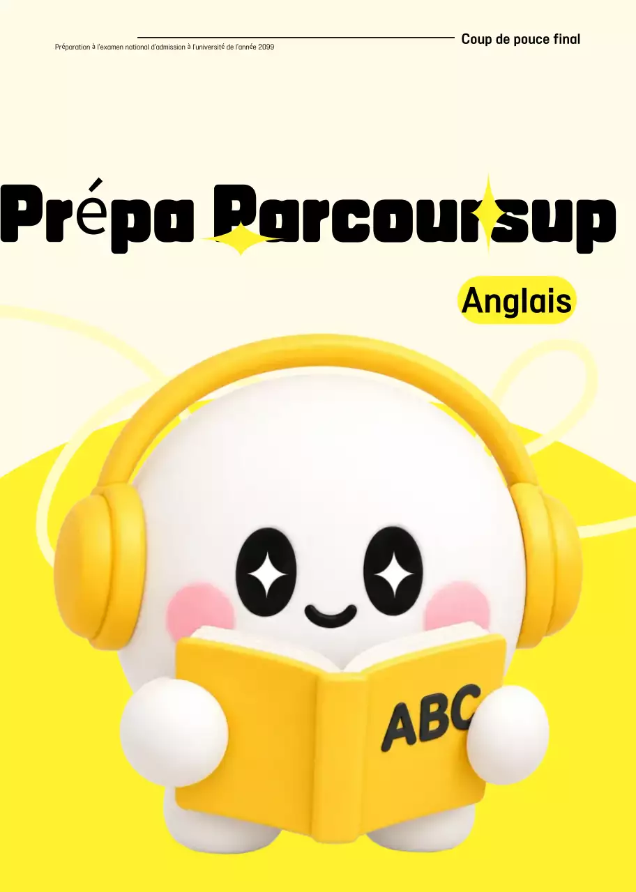 Guide de préparation minimal au CSAT (jaune)