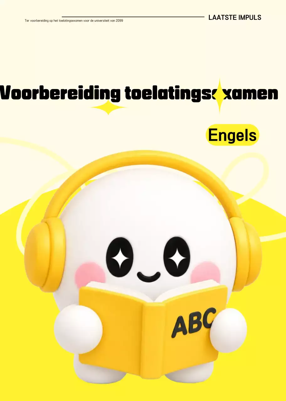 Gele minimale CSAT-voorbereidingshandleiding